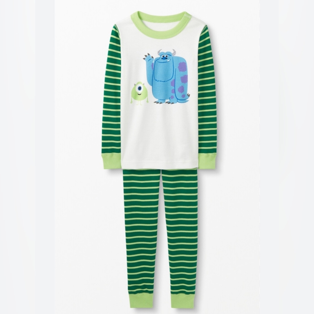 HTF Hanna Andersson Monsters Inc Pajamas Set